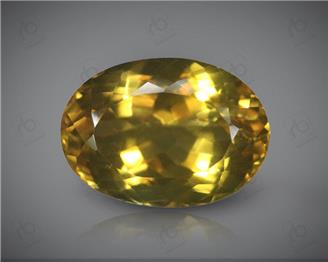 Yellow Citrine Natural Certified  10.73CTS-8511